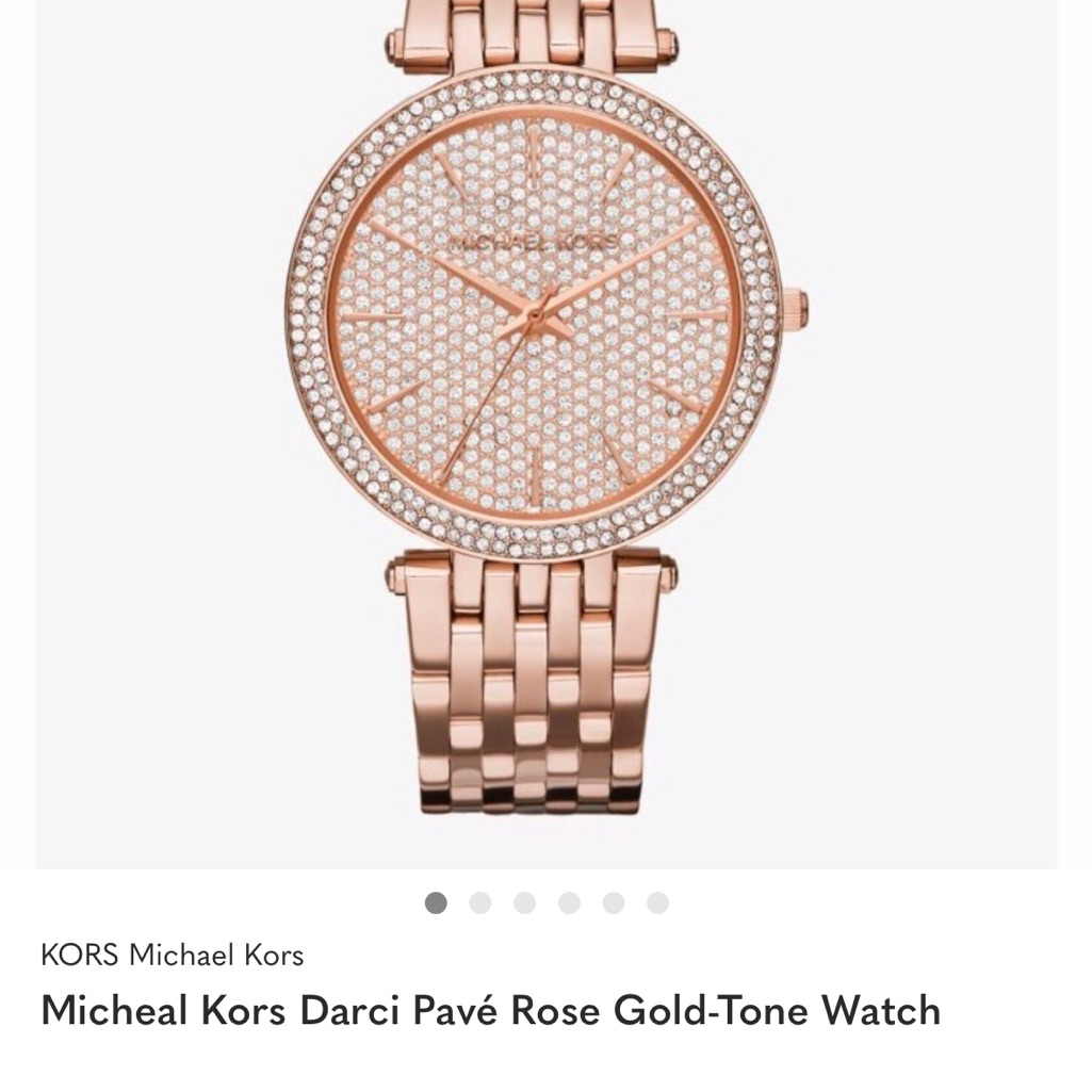 Michael Kors Rose Gold-Tone Women's Watch